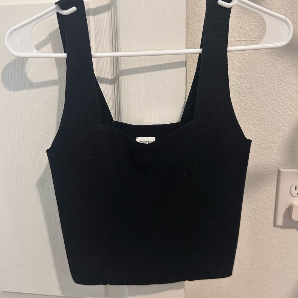 Abercrombie Square Cut Sweater Tank Top